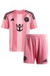 Inter Miami Lionel Messi #10 Jalkapallovaatteet Lasten Kotipeliasu 2025-26 Lyhythihainen (+ Lyhyet housut)